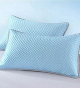 Summer Cooling Pillowcase Solid Color Ice Bean Bean Pillowcase Cool Feeling Air Conditioning Cover Washable (No Pillow) 48x74cm - Sleep Galleria