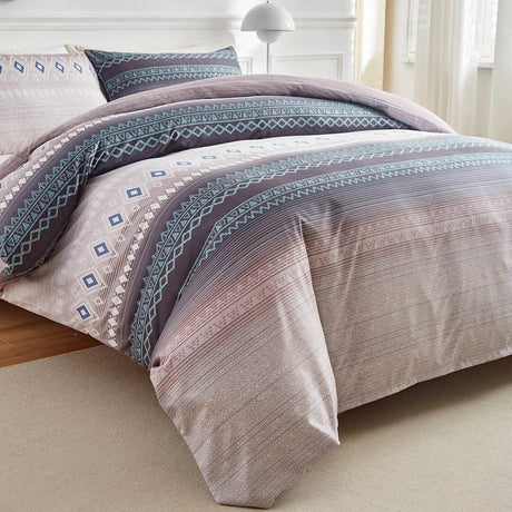 Three-piece quilt set, king size, all-season, multiple colors - Sleep Galleria