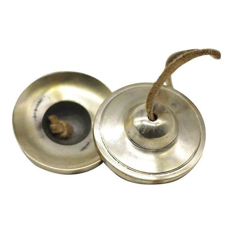 Tibetan Meditation Tingsha Cymbal Bell Portable Cymbal Bell Mental Health Relief Easy To Play Yoga Classes Accessories - Omega Lifestyles