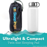 Ultralight Sleeping Pad - Inflatable Sleeping Mat for Camping, Hiking, Backpacking - 74x22 Inches Compact Air Mattress - Omega Lifestyles