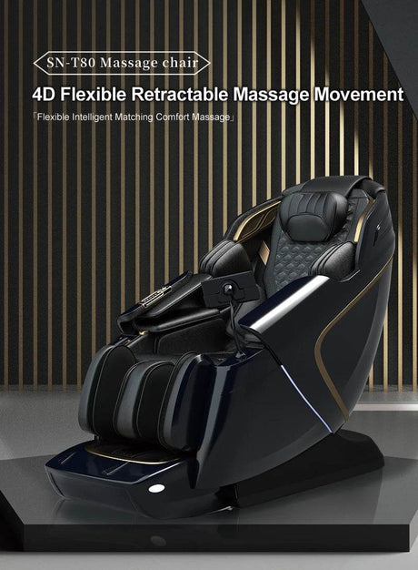 USA Local Delivery 135cmSL Shiatsu 4D Heating Airbag Zero Gravity full body Massage Chair Home Office Chair - Sleep Galleria