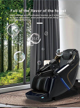 USA Local Delivery 135cmSL Shiatsu 4D Heating Airbag Zero Gravity full body Massage Chair Home Office Chair - Sleep Galleria