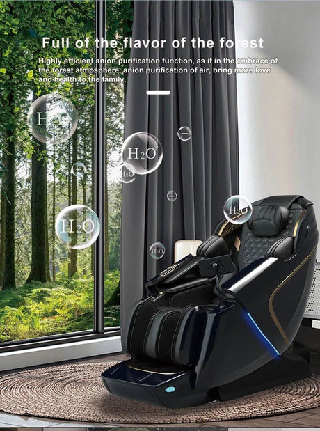 USA Local Delivery 135cmSL Shiatsu 4D Heating Airbag Zero Gravity full body Massage Chair Home Office Chair - Sleep Galleria