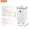 VEVOR 35L Towel Warmer Luxury Large Towel Warmer Bucket with Drying Modes & LED Screen for Bathroom Spa Bathrobe Blanket - Sleep Galleria