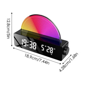 Wake Up Light Sunrise Alarm Clock Wake-up Atmosphere Night Light Smart Alarm Clock Alarm Clocks For Bedrooms Multi-Color Display - Omega Lifestyles