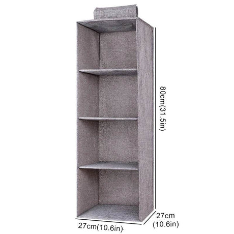 Wardrobe Hanging Storage Bag Interlayer Drawer Type Clothes Clothes Organizer Collapsible Storage Shelves Closet Organizer - Sleep Galleria