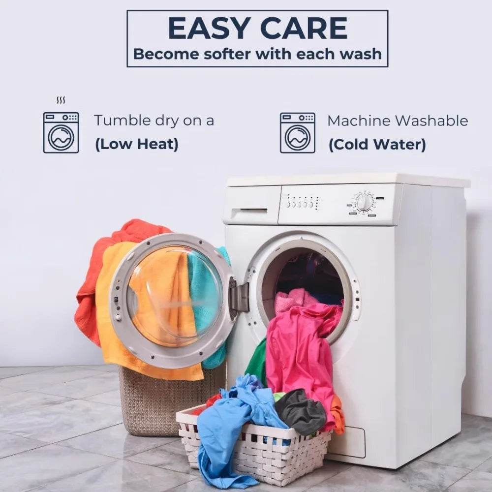 WESTBROOKE Lush Sateen 100% Cotton Sheet Set | King Size Sateen Sheets - 4 Piece Long Staple Cotton Bedding Set with Elasticized - Omega Lifestyles