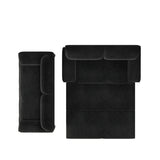 3-In-1 Convertible Velvet Queen Sleeper Sofa Bed With Storage - Omega Lifestyles