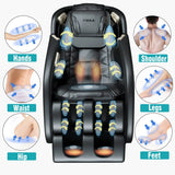 4D Airbag Zero Gravity Full-Body Massage Chair with Foot Roller - Omega Lifestyles