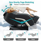 4D Airbag Zero Gravity Full-Body Massage Chair with Foot Roller - Omega Lifestyles