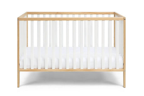 Convertible Two-Tone Solid Wood Island Crib - Sleep Galleria