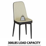 Expandable MDF Dining Table Set With 8 Padded PU Chairs - Omega Lifestyles