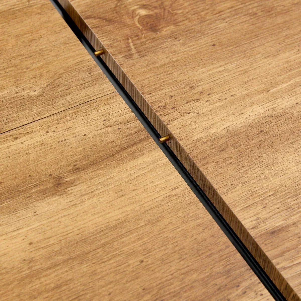 Extendable Round MDF Dining Table With Six PU Chairs - Omega Lifestyles