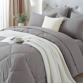Extra Soft 7-Piece Microfiber Comforter Bedding Set - Omega Lifestyles