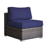 Fully Assembled Rattan Wicker 4 - Person Outdoor Seating Group - Slumberine - Omega Lifestyles