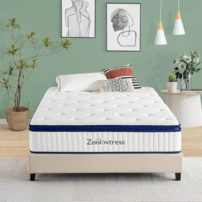 Gel-Infused Hybrid Memory Foam Mattress - Omega Lifestyles