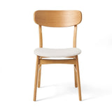 Mid-Century Modern Solid Wood 5-Piece Dining Set - Omega Lifestyles