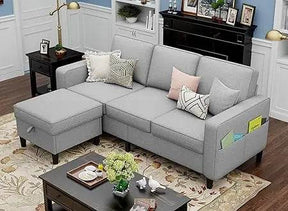 Modern L Shaped Sectional Sofa - Omega Lifestyles