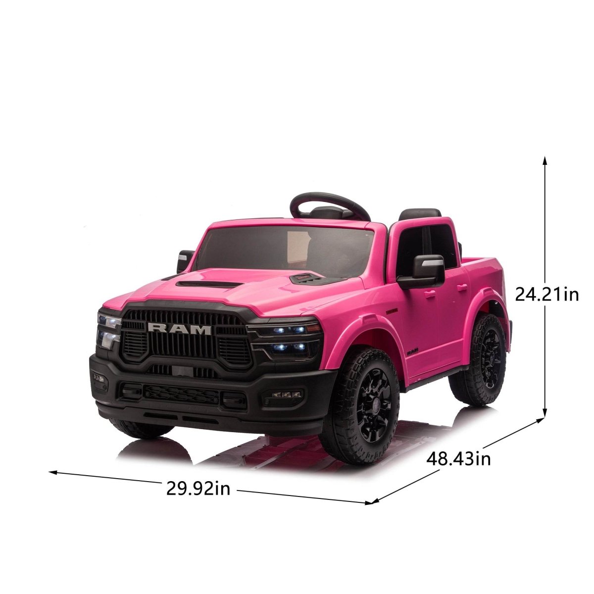 Officially Licensed Dodge RAM 24V Dual Motor Kids Ride - On Truck - Slumberine - Omega Lifestyles