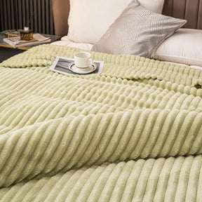 Plush Cashmere Wool Throw Blanket - Omega Lifestyles