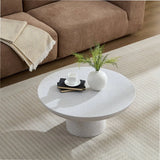 Round Fiberglass Mushroom Shape Coffee Table 32-Inch - Omega Lifestyles