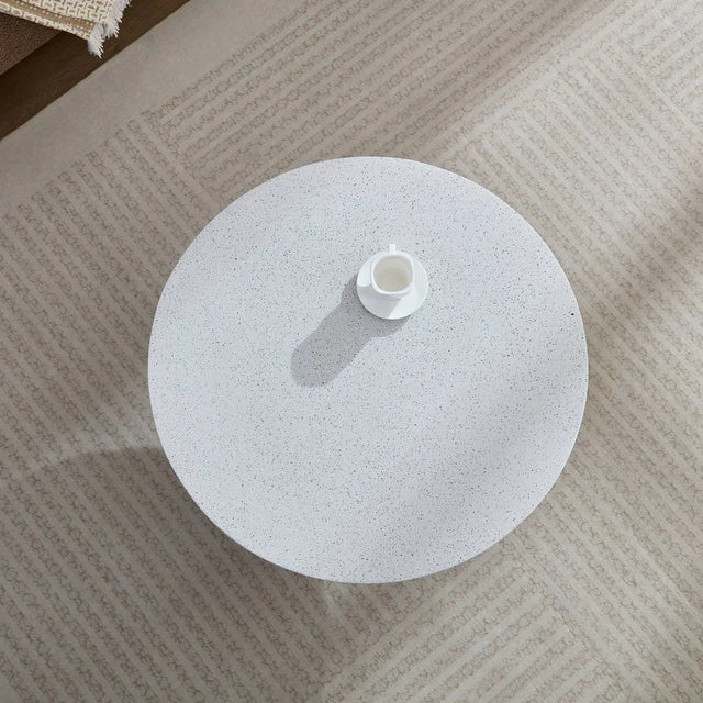 Round Fiberglass Mushroom Shape Coffee Table 32-Inch - Omega Lifestyles