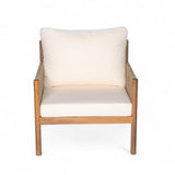 Set Of 2 Modern Outdoor Woven Lounge Chairs With Cushions - Sleep Galleria
