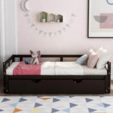 Twin Extending Solid Wood Daybed With Pull - Out Trundle - Slumberine - Omega Lifestyles