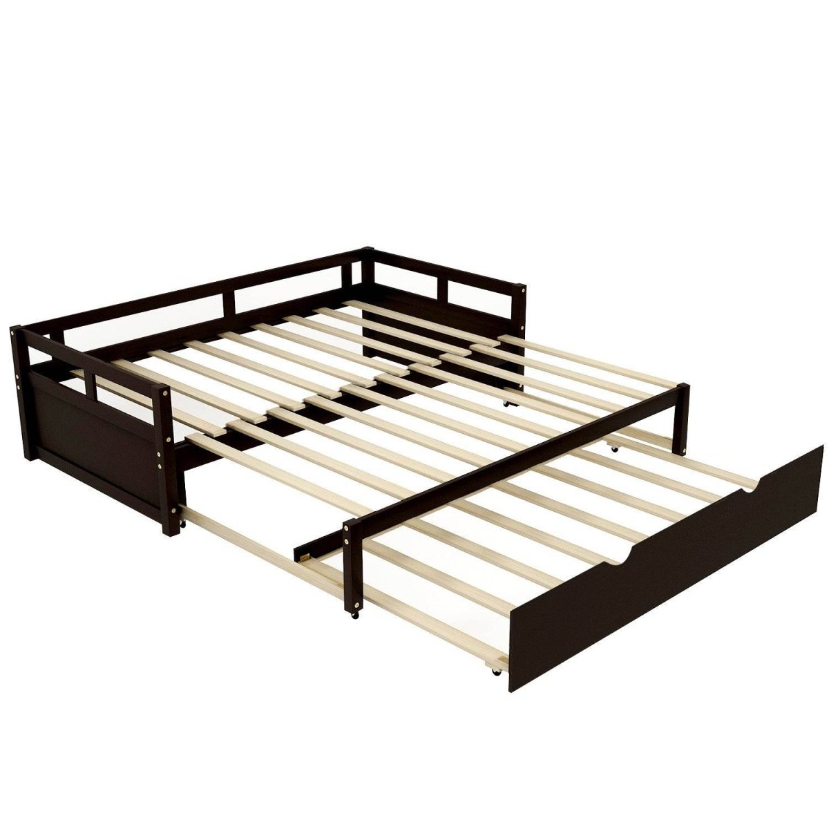 Twin Extending Solid Wood Daybed With Pull - Out Trundle - Slumberine - Omega Lifestyles