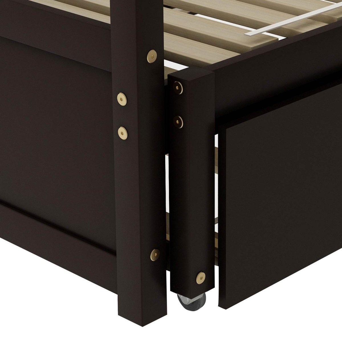 Twin Extending Solid Wood Daybed With Pull - Out Trundle - Slumberine - Omega Lifestyles