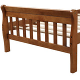Twin Solid Wood Minimalist Platform Bed Frame With Headboard - Slumberine - Omega Lifestyles