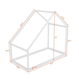 Twin Solid Wood Semi - Enclosed Kids House Bed - Slumberine - Omega Lifestyles