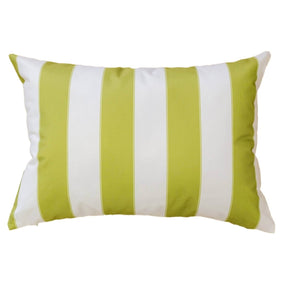 Weather Resistant Lime Green Polyester Outdoor Pillow 14x20 - Omega Lifestyles