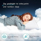 Adaptive Memory Foam Pillow for All Sleepers - Omega Lifestyles