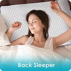 Adaptive Memory Foam Pillow for All Sleepers - Omega Lifestyles