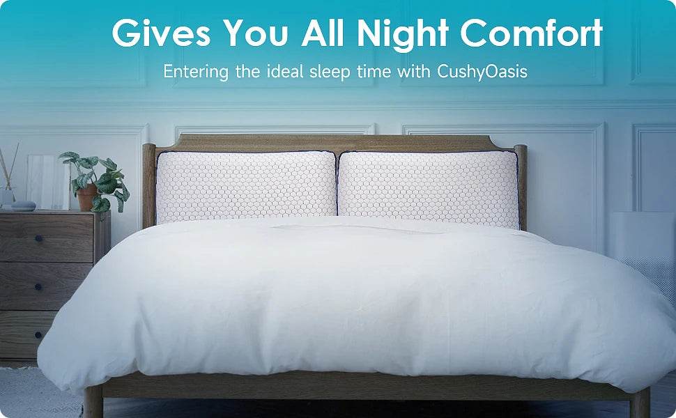 Adaptive Memory Foam Pillow for All Sleepers - Omega Lifestyles