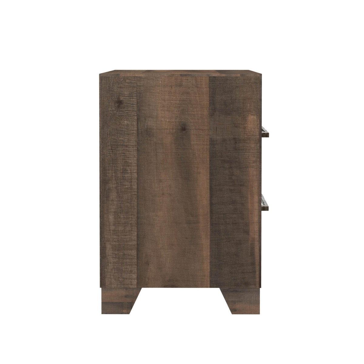 Brown Engineered Wood 2 - Drawer Nightstand - Somnio - Omega Lifestyles