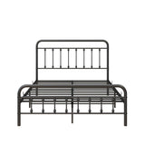 Full Metal Platform Victorian Style Bed Frame - Somnio - Omega Lifestyles
