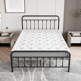 Full Metal Platform Victorian Style Bed Frame - Somnio - Omega Lifestyles