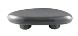 Gray High Gloss Contemporary Metal Synthetic Wood Coffee Table - Omega Lifestyles