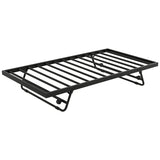 Twin Metal Daybed With LED Lighting And Adjustable Trundle - Sleep Galleria