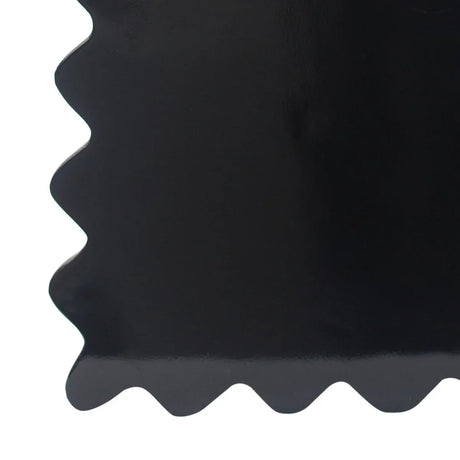 Wave Design Lightweight Concrete Outdoor Patio Side Table - Omega Lifestyles