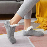 Pair of Thick Warm Non Slip Men’s Slipper Socks - Omega Lifestyles