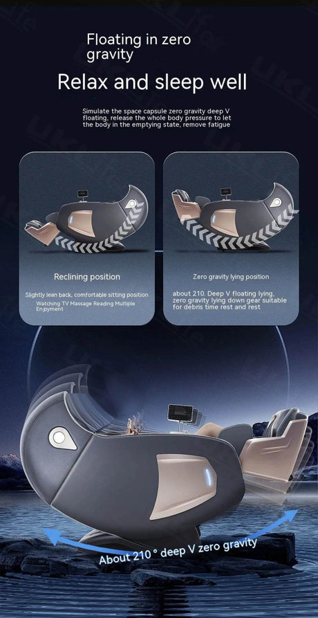 Sorae NimbusCore4D Zero Gravity Massage Chair - Omega Lifestyles