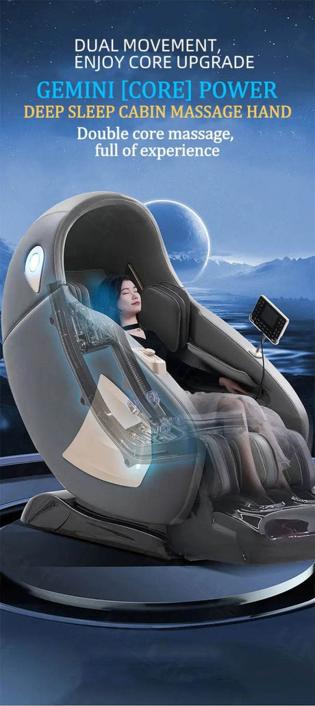 Sorae NimbusCore4D Zero Gravity Massage Chair - Omega Lifestyles