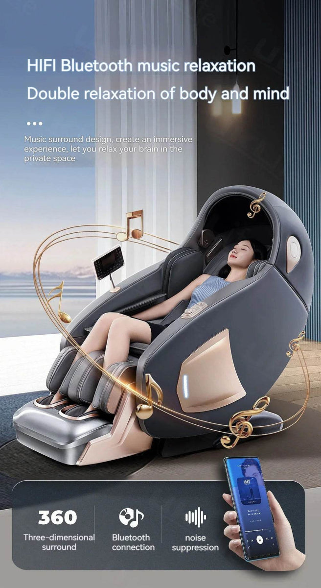 Sorae NimbusCore4D Zero Gravity Massage Chair - Omega Lifestyles