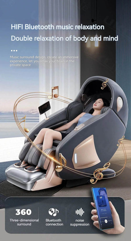 Sorae NimbusCore4D Zero Gravity Massage Chair - Omega Lifestyles