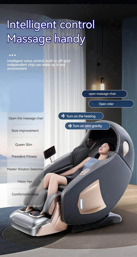 Sorae NimbusCore4D Zero Gravity Massage Chair - Omega Lifestyles