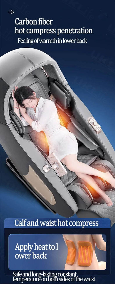 Sorae NimbusCore4D Zero Gravity Massage Chair - Omega Lifestyles
