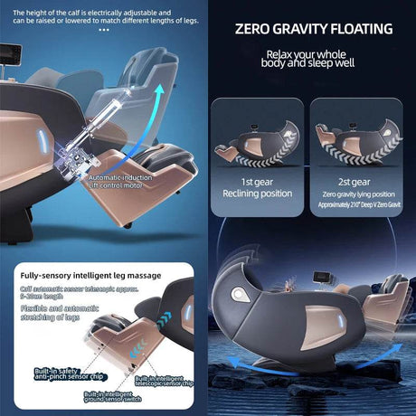Sorae NimbusCore4D Zero Gravity Massage Chair - Omega Lifestyles